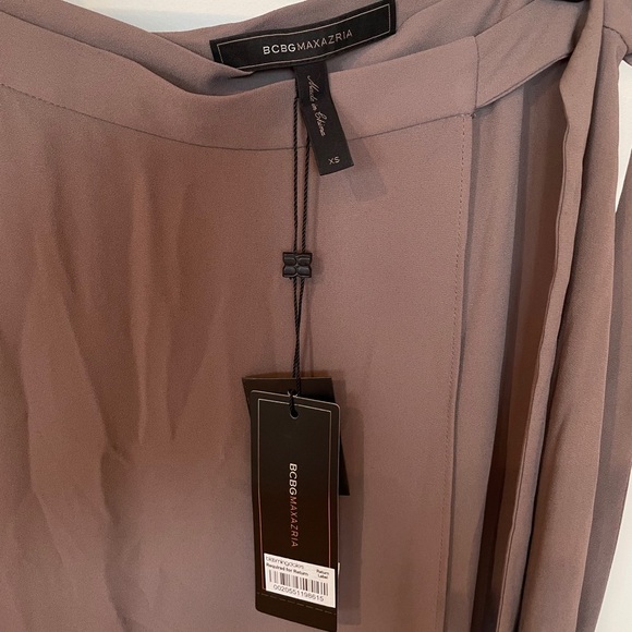 NWT BCBG Aviva Wrap Maxi Skirt - size XS - Picture 8 of 13